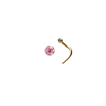 Gold Nose Stud Twin Pack Daisy Rose