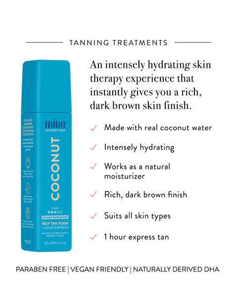 Coconut Self Tan Foam