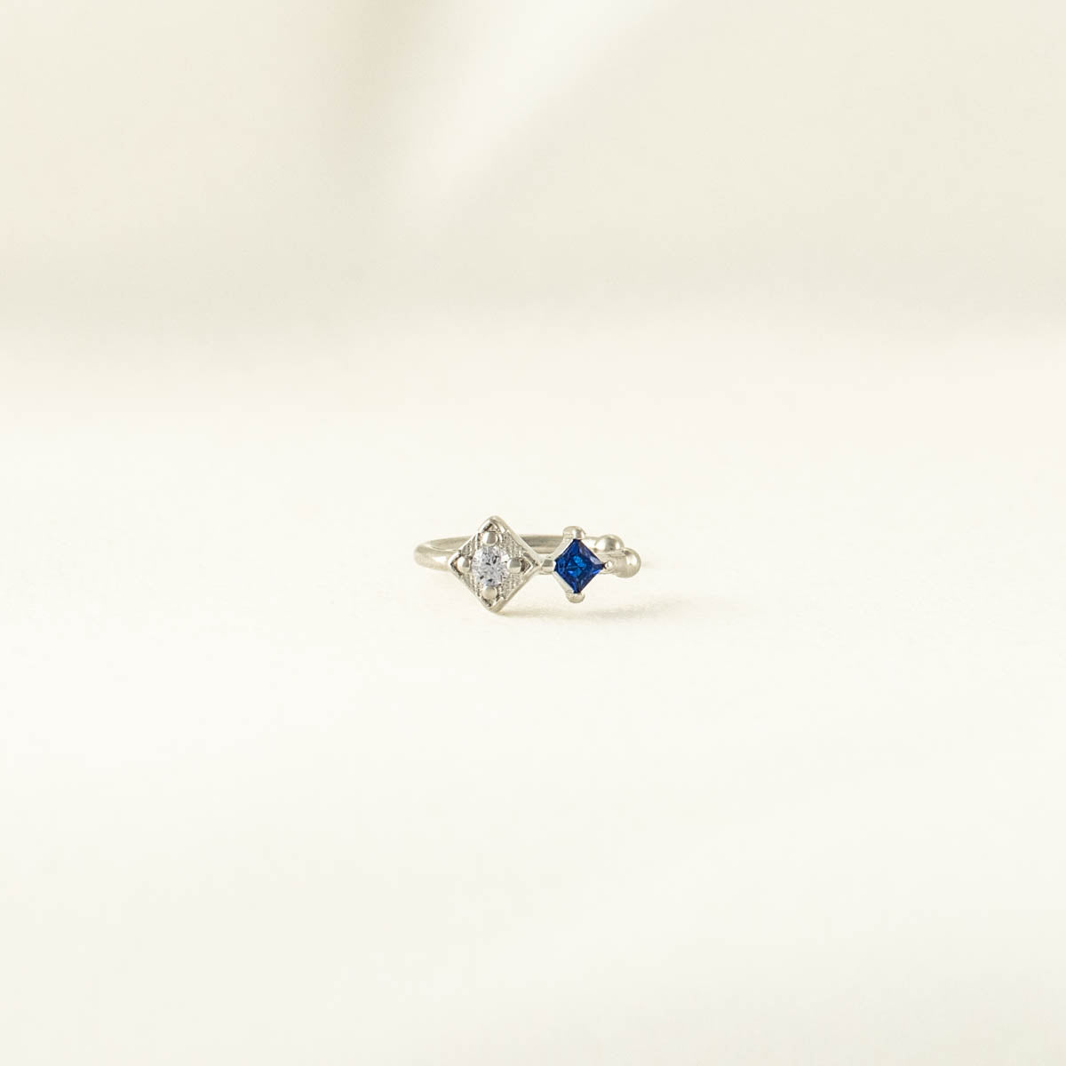 Lana Blue Zircon Ear Cuff