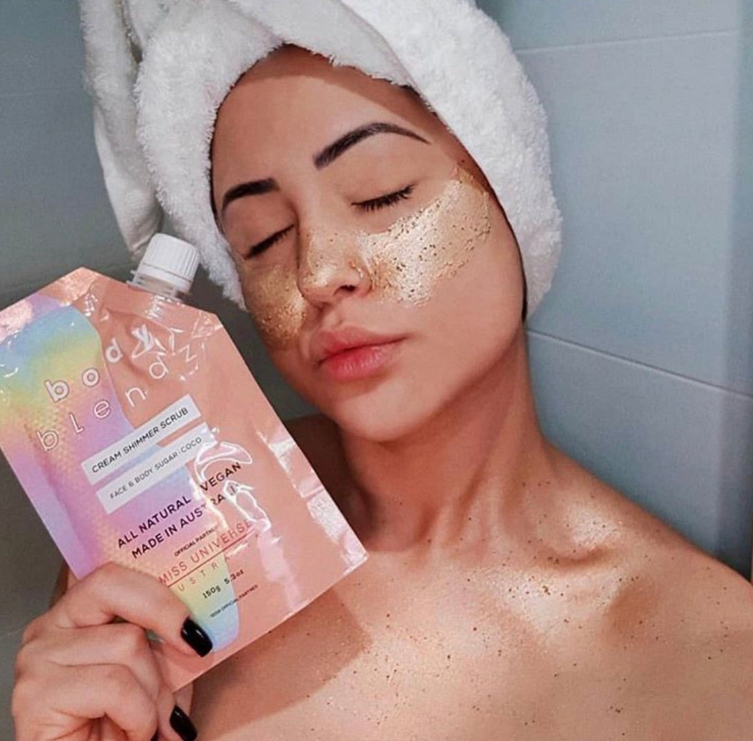 Sugar Coco Cream Shimmer Scrub
