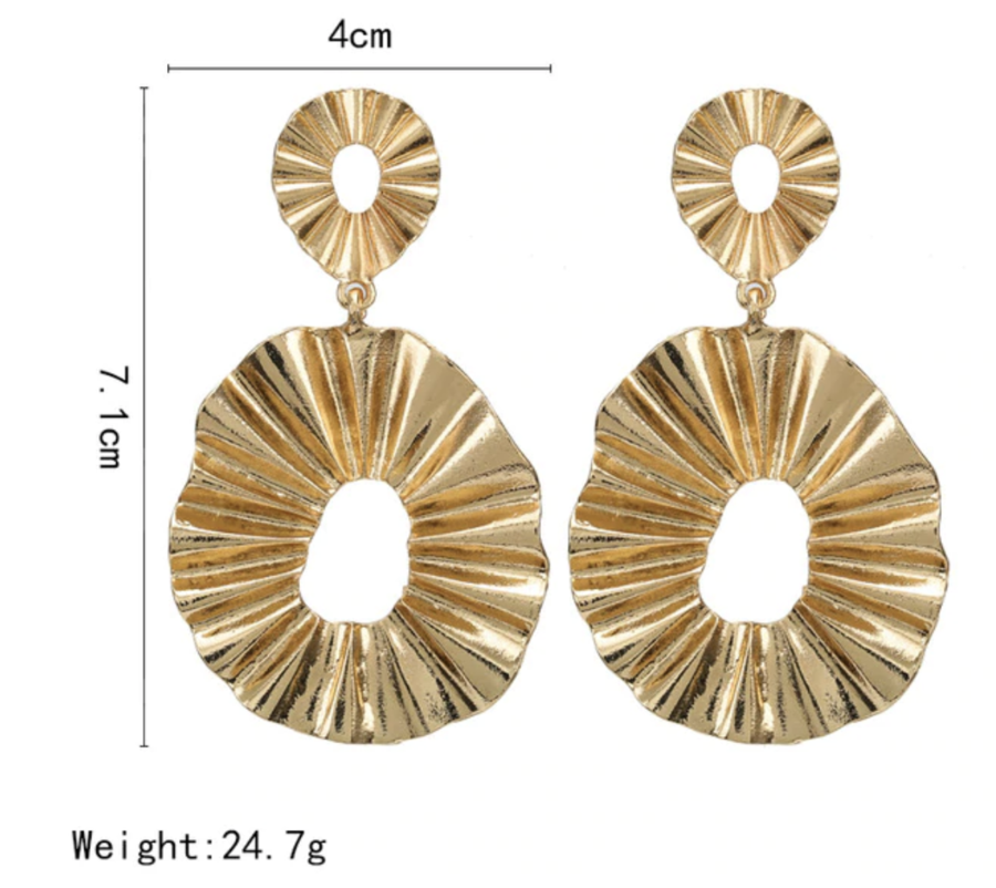 Miranda Gold Earrings