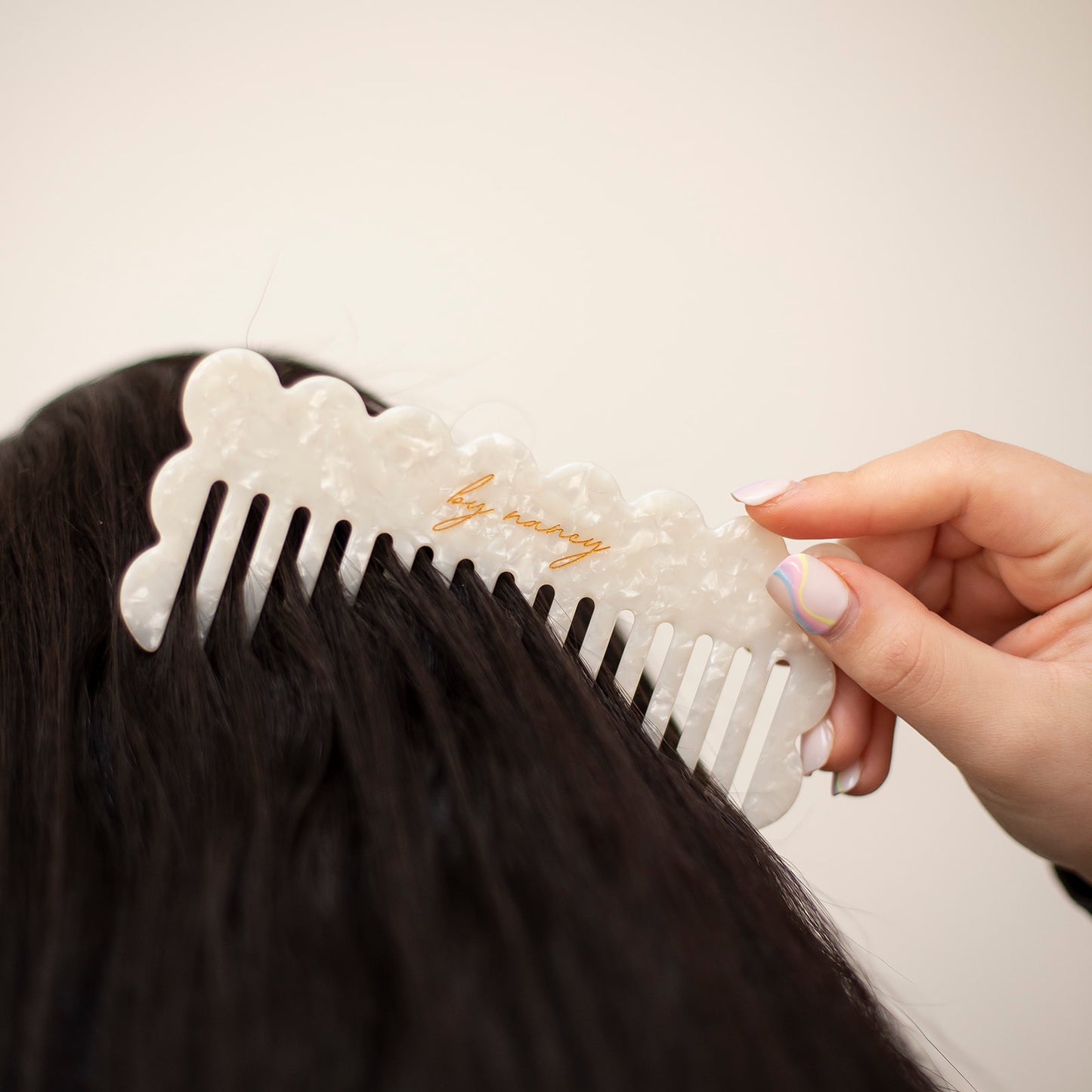 By Nancy Signature Comb - Pearly White