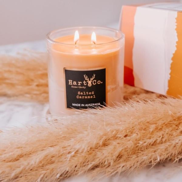 Large Salted Caramel Candle