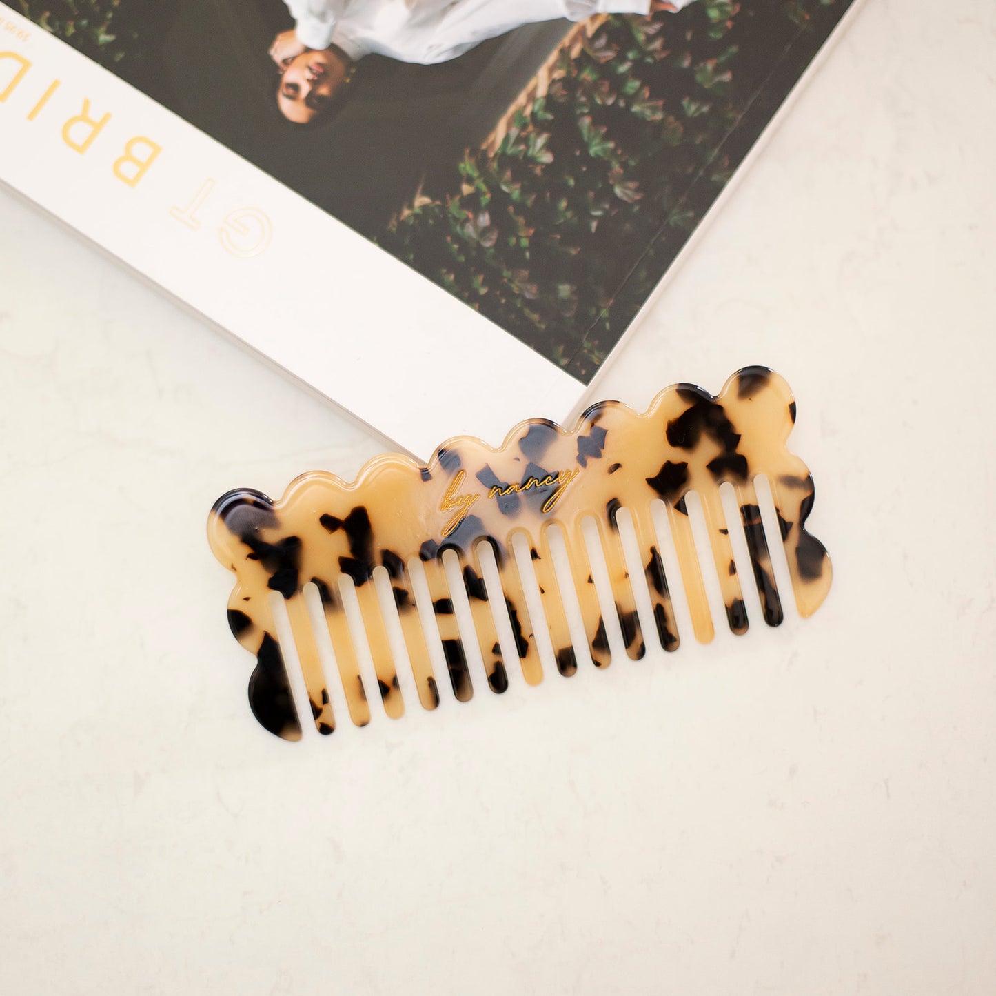 By Nancy Signature Comb - Leopard