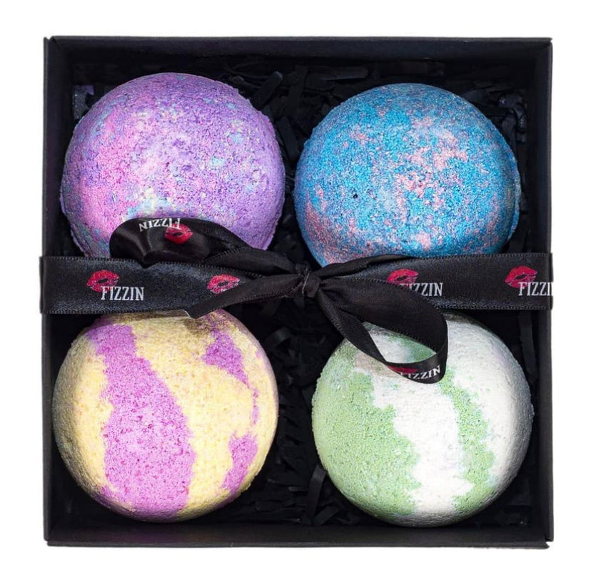 Four Bath Bombs Gift Box
