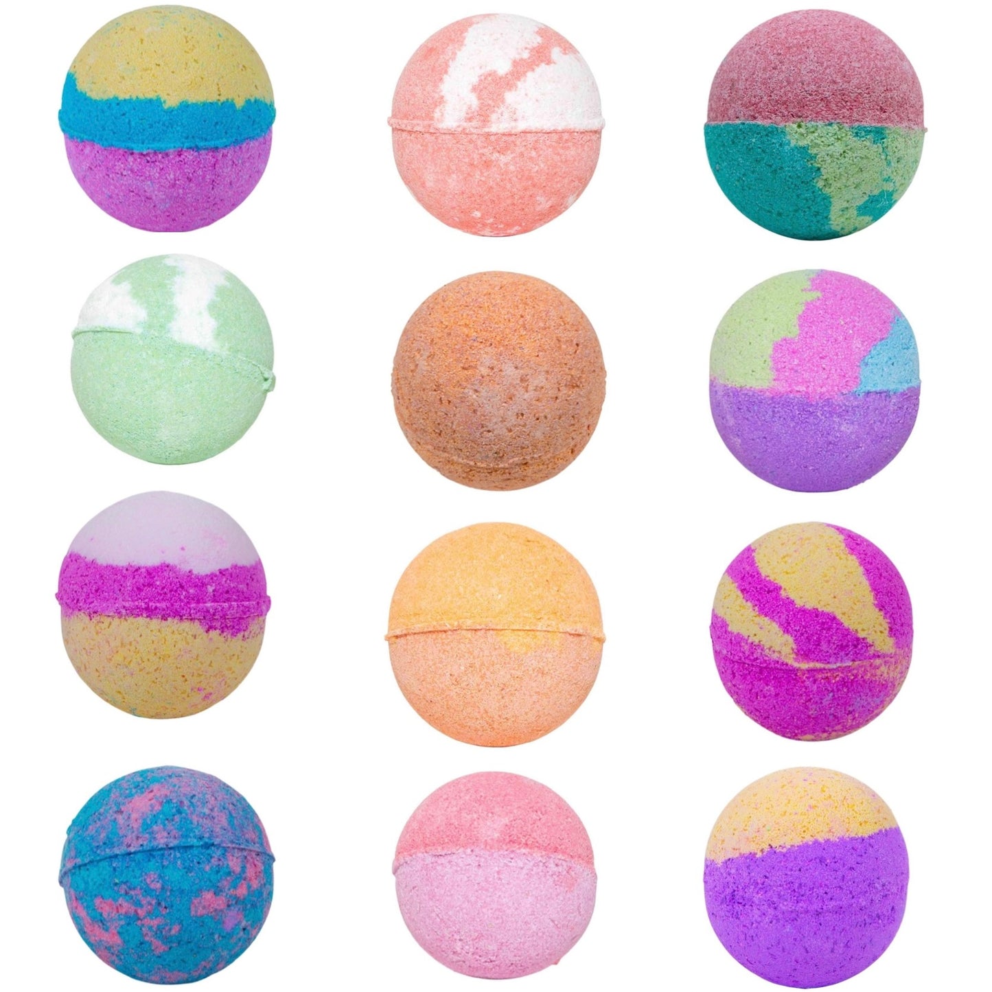 Twelve Bath Bombs Gift Box