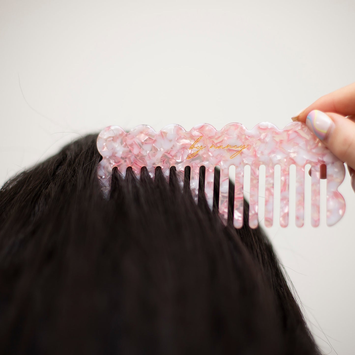 By Nancy Signature Comb - Rosé Marble