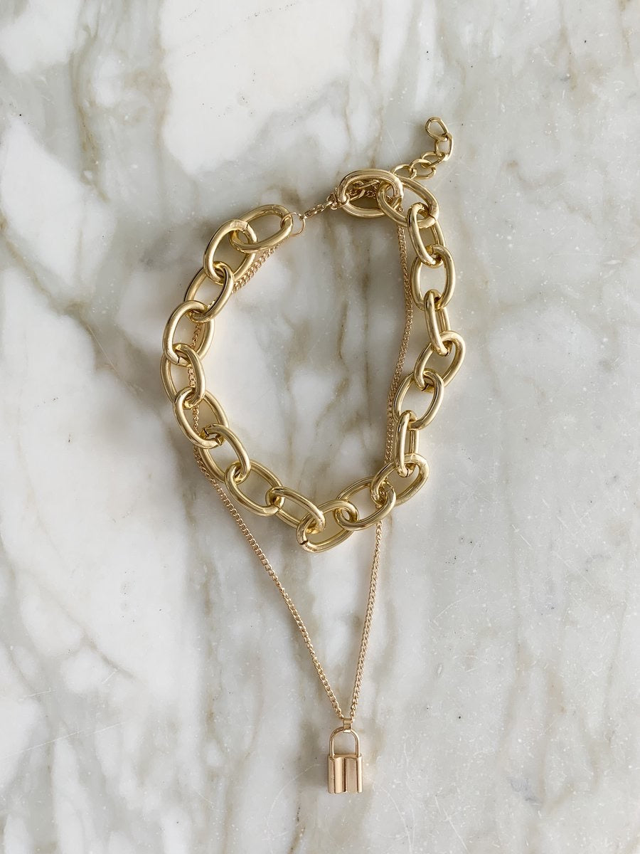 Billie Gold Layered Necklace
