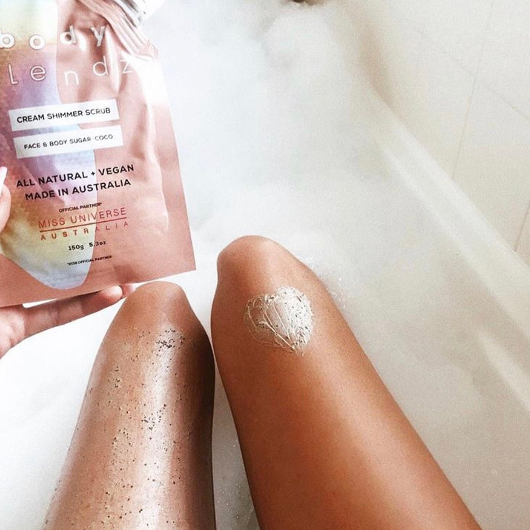 Sugar Coco Cream Shimmer Scrub