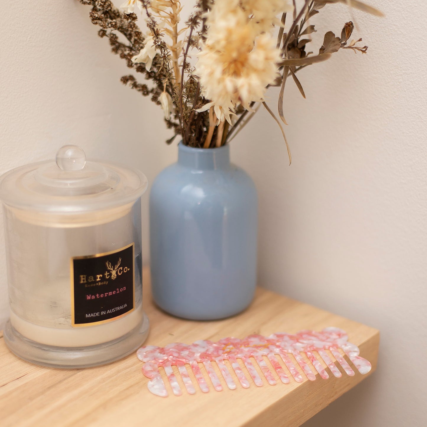 By Nancy Signature Comb - Rosé Marble