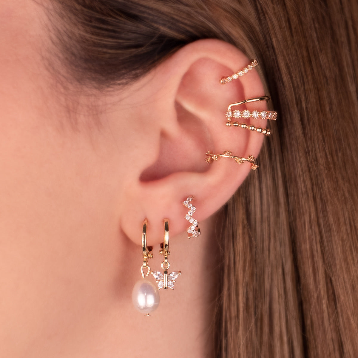 Rose Ear Cuff