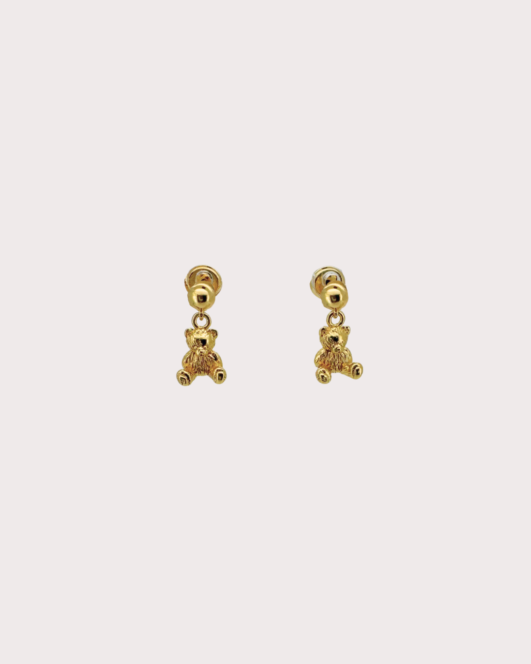 Cuddle Teddy Dangle Studs