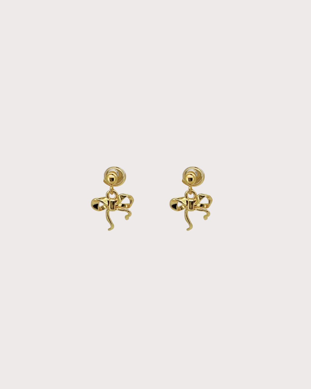 Ingrid Ribbon Dangle Studs