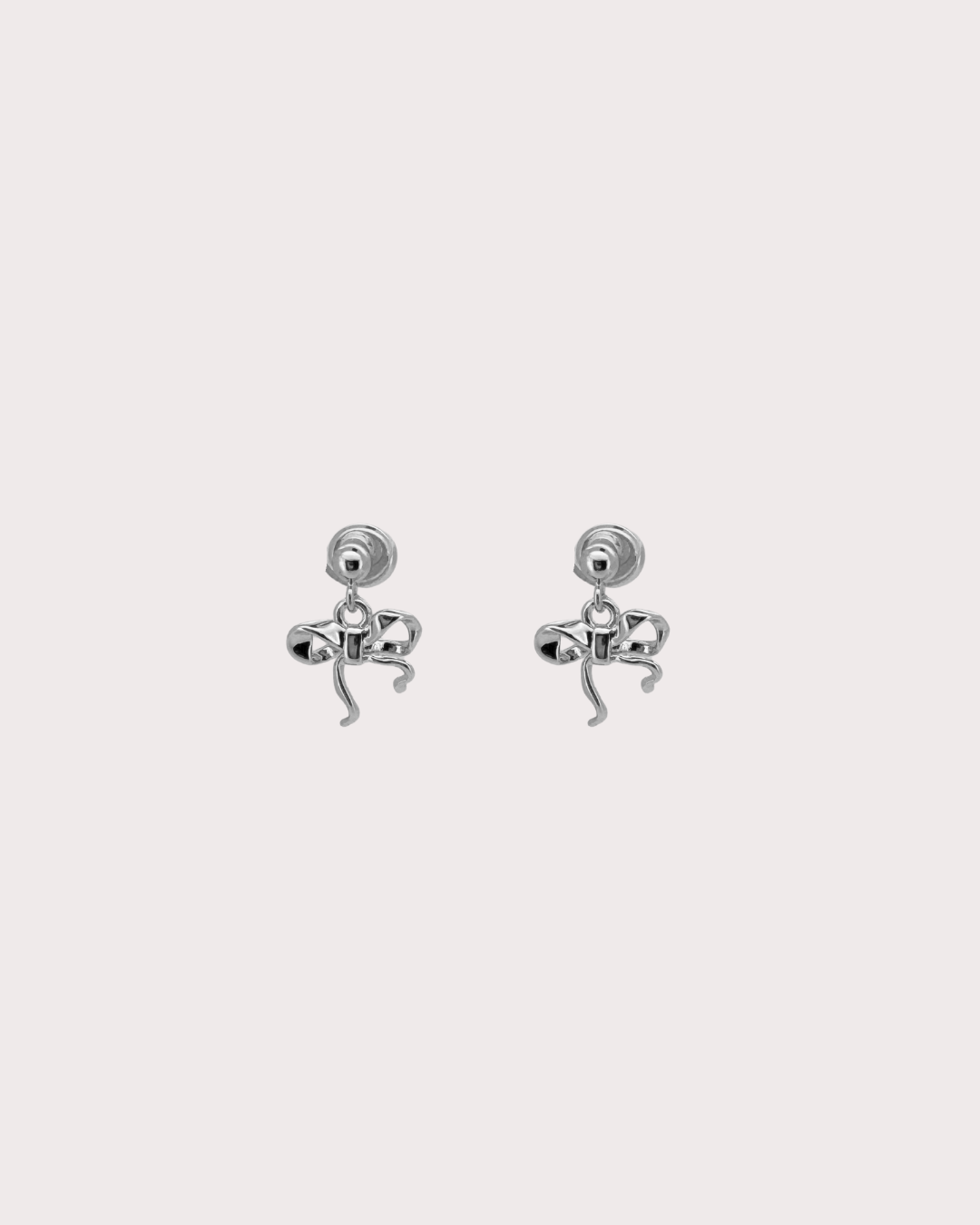 Ingrid Ribbon Dangle Studs