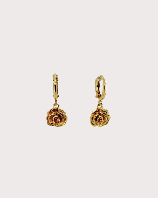 Lorie Rose Huggie Earrings