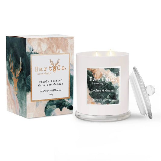 Large Lychee & Guava Candle