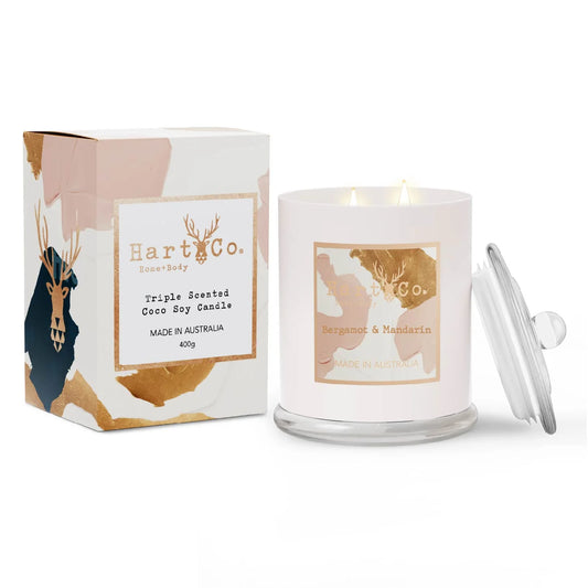 Large Bergamot & Mandarin Candle