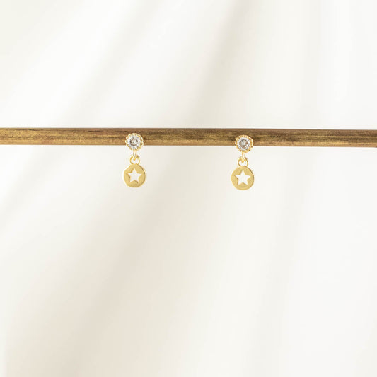 Tara Star Embellished Stud Earrings