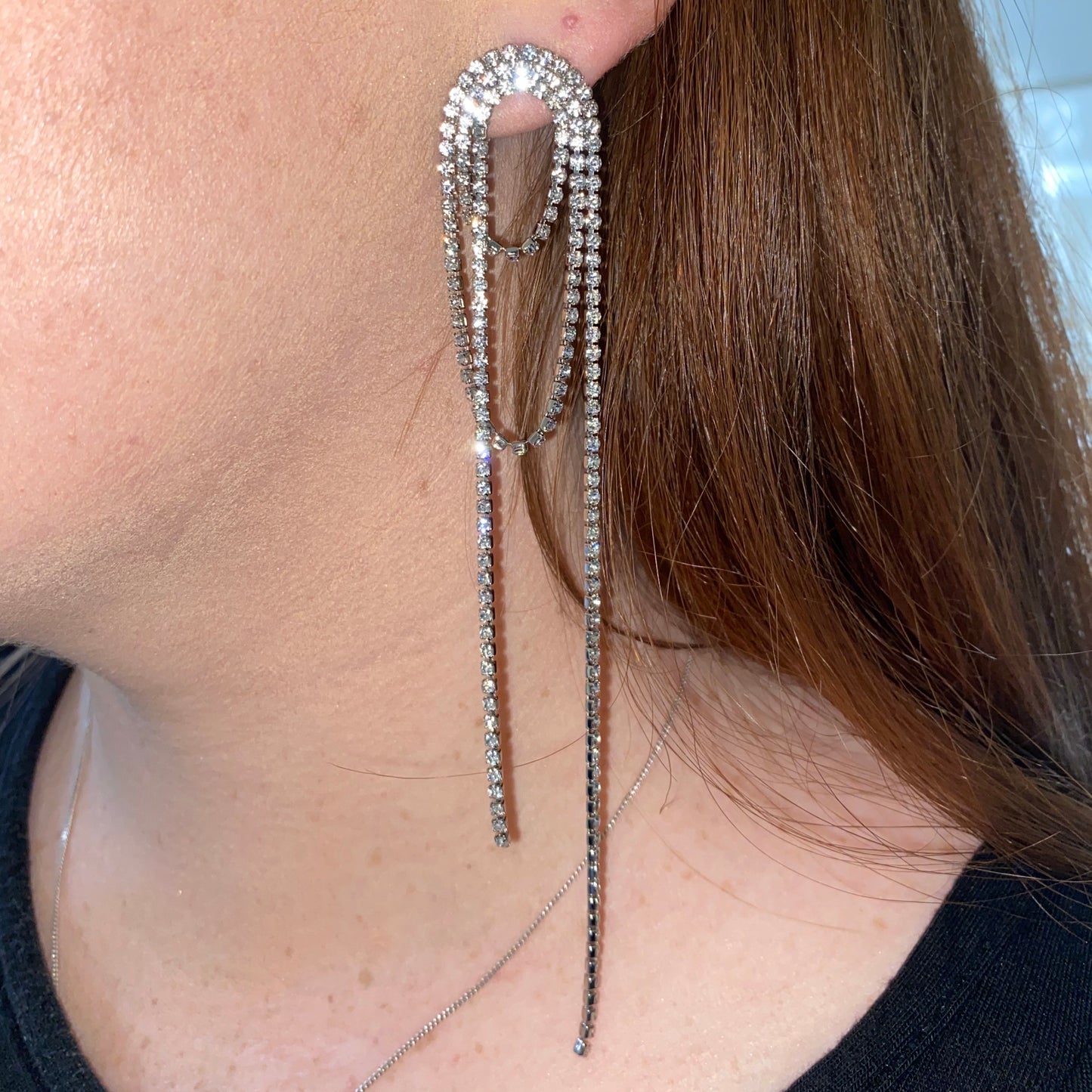 River Statement Earrings