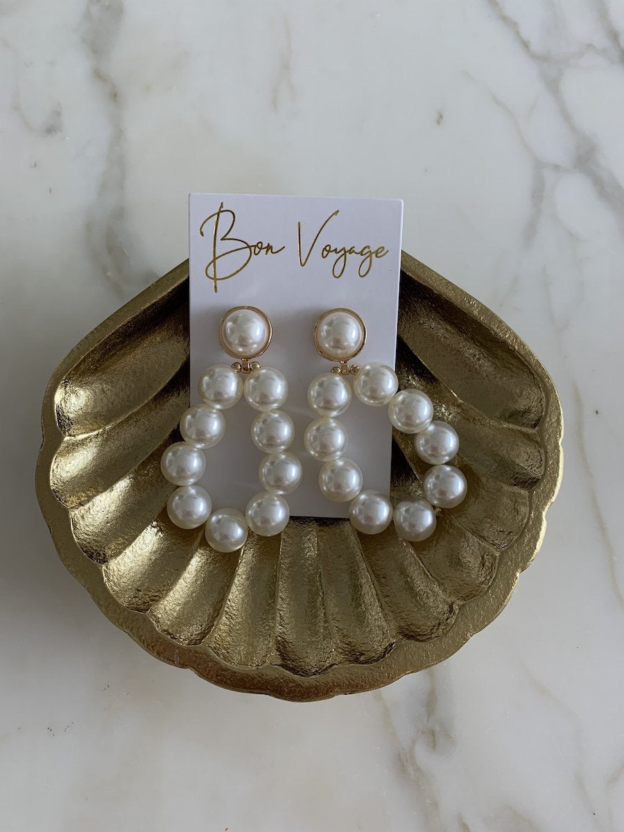 Ava Pearl Earrings