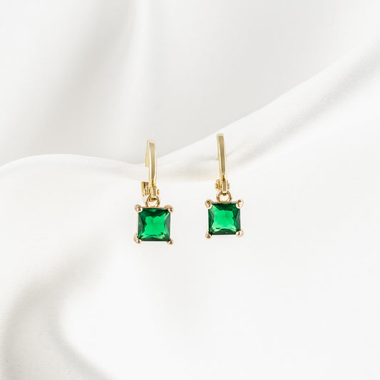 Eva Emerald Earrings