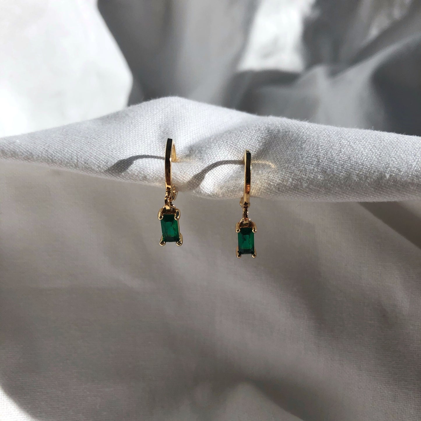 Zara Emerald Earrings