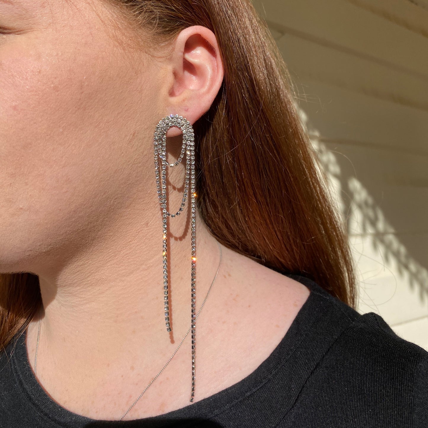 River Statement Earrings